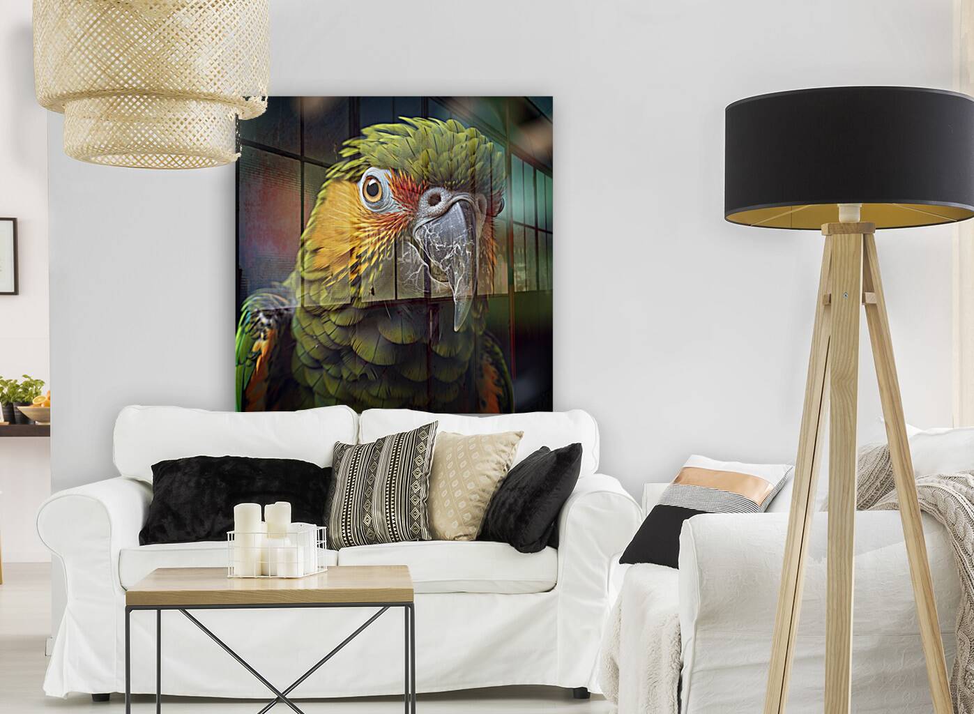 Beautiful Parrot Reproduction