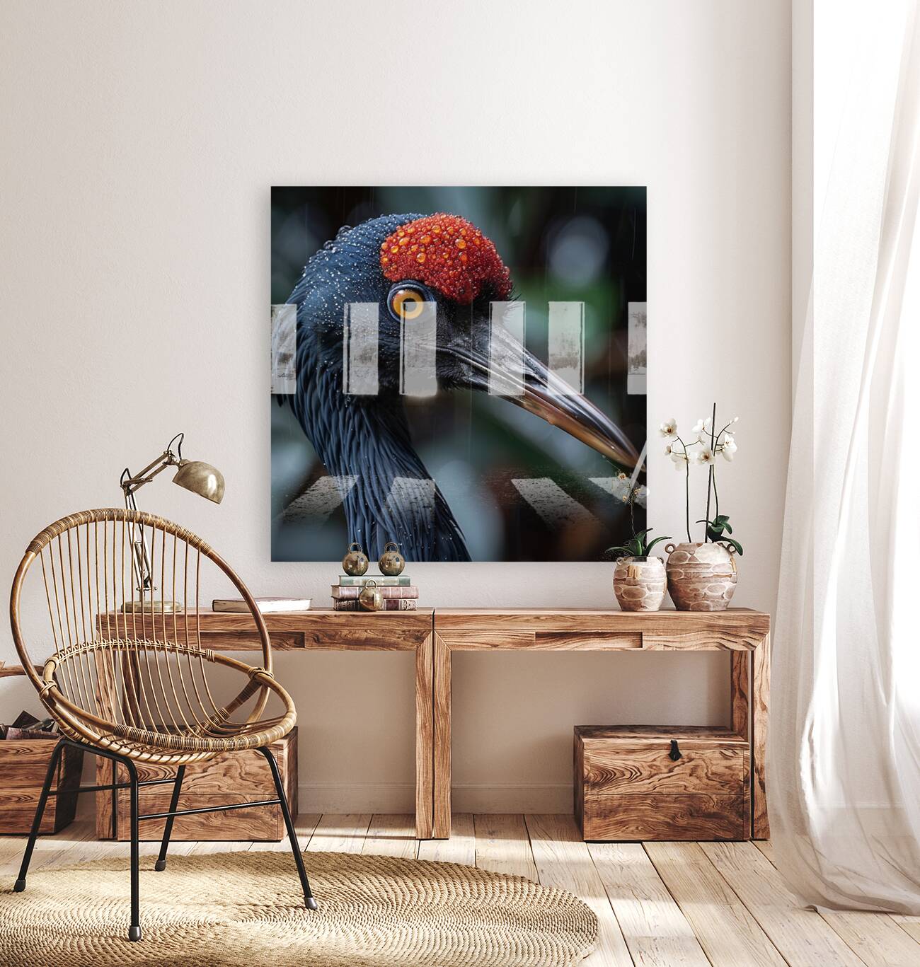 Red Crowned Crane Reproduction