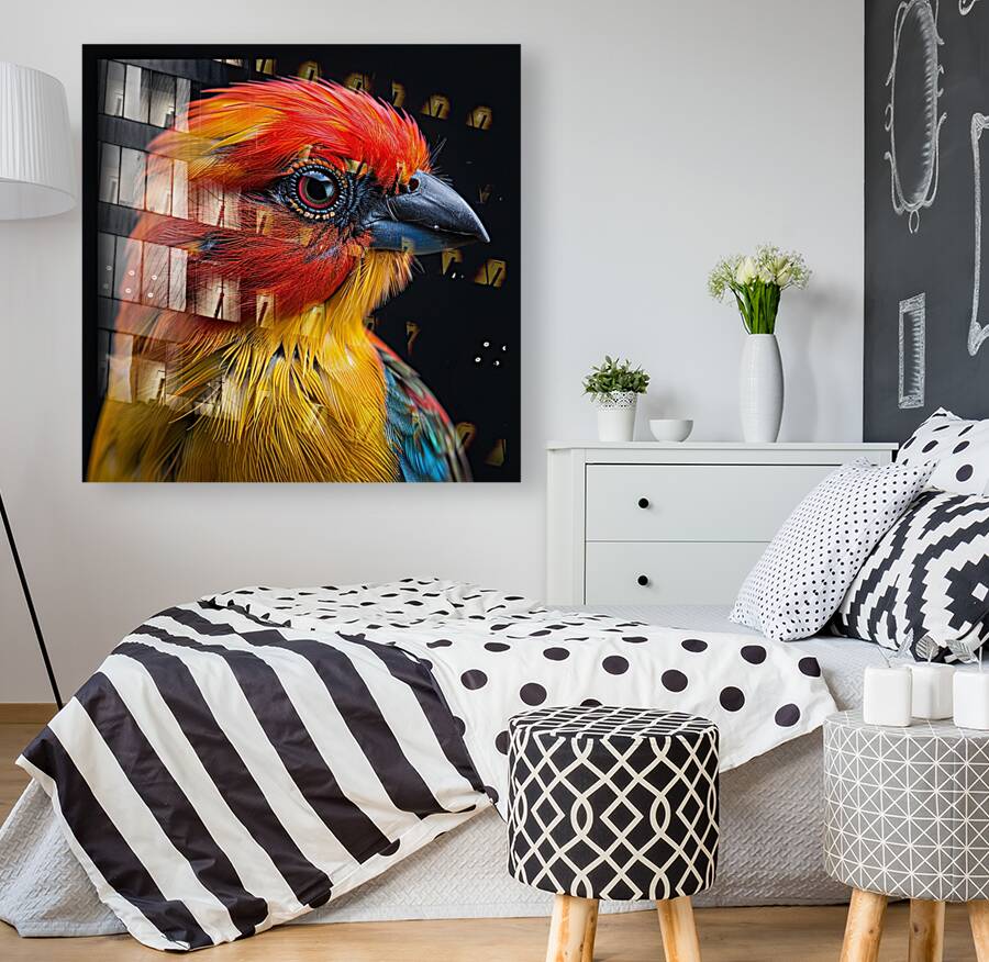 Asian Beautiful Bird Reproduction