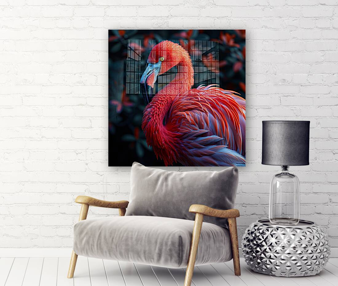 Tranquil Flamingo Reproduction