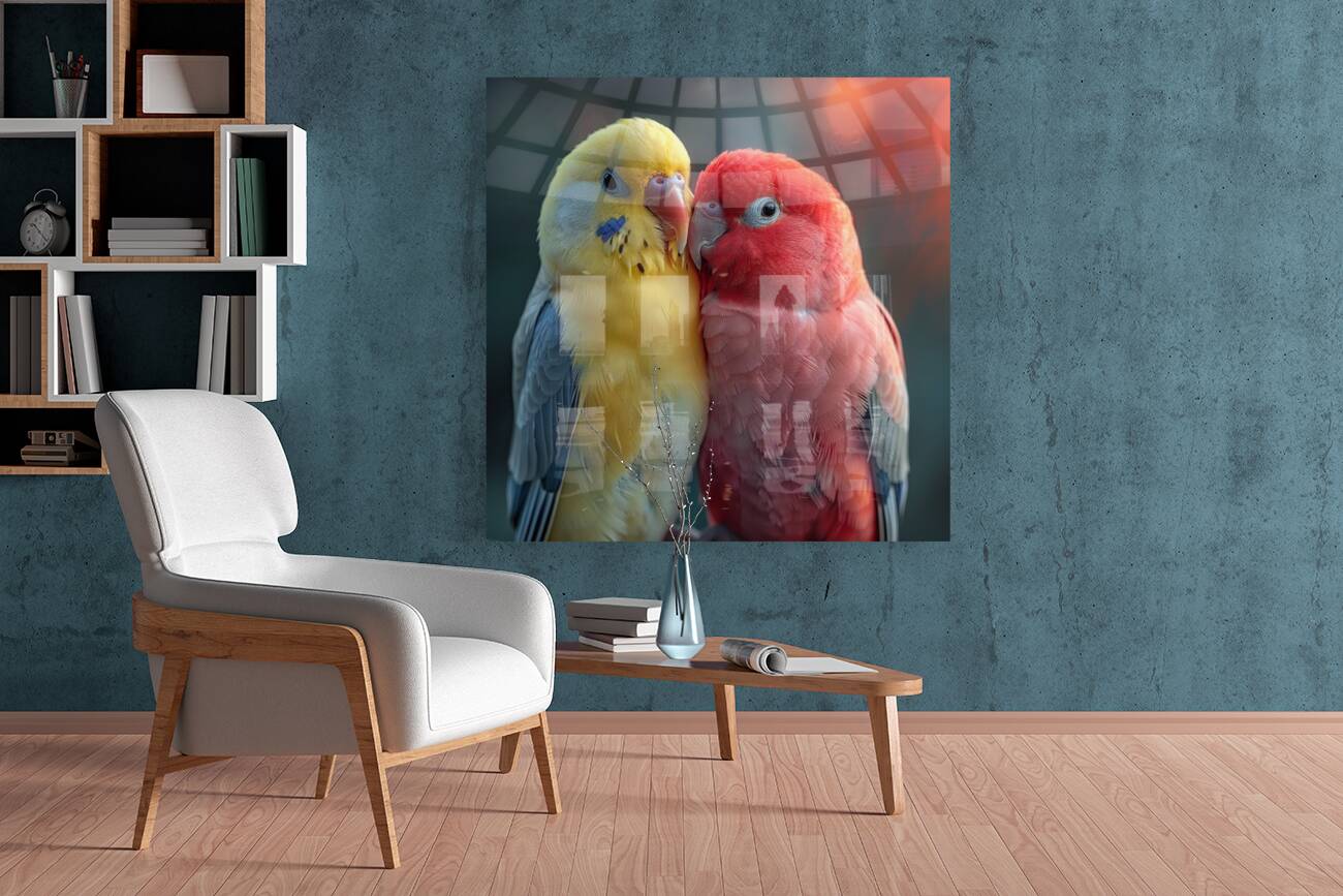 Happy Lovebird Reproduction