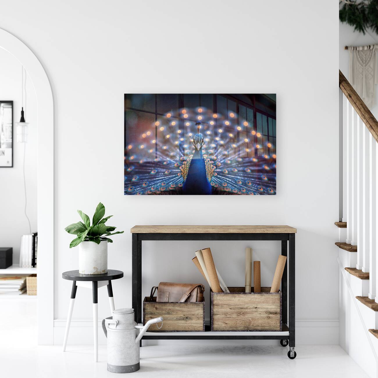 Ethereal Peacock Reproduction