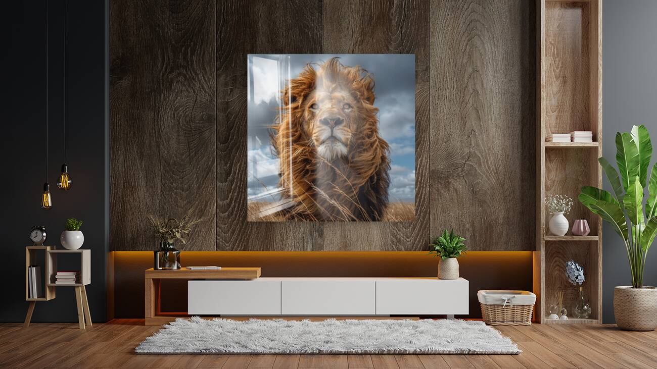 Charismatic Lion Reproduction