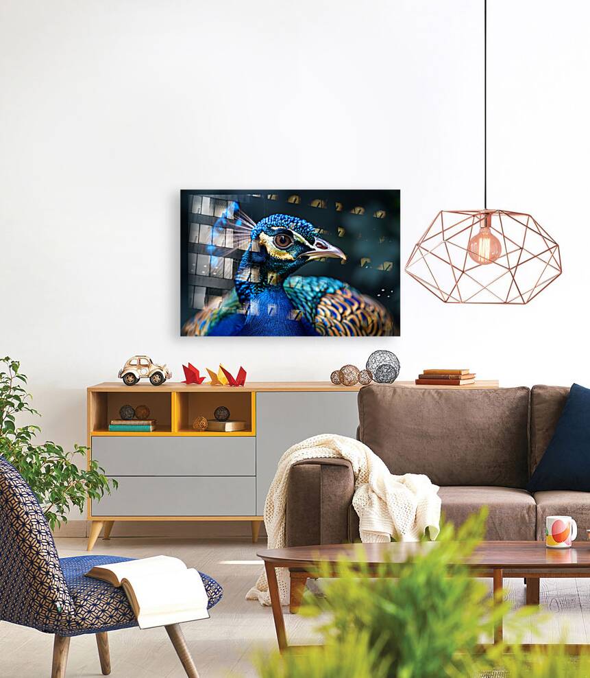 Grand Peacock Reproduction