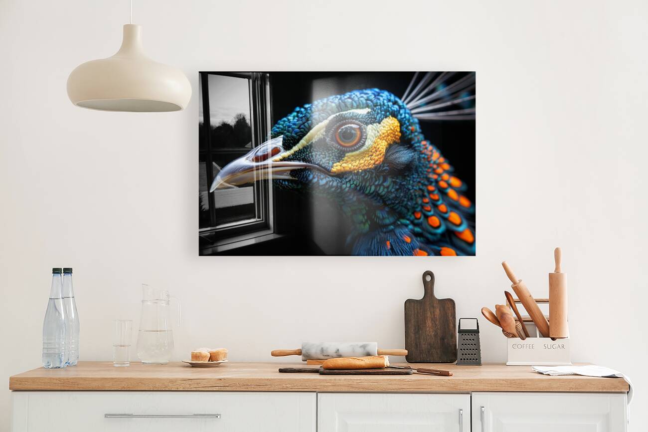 Fantastic Peacock Reproduction