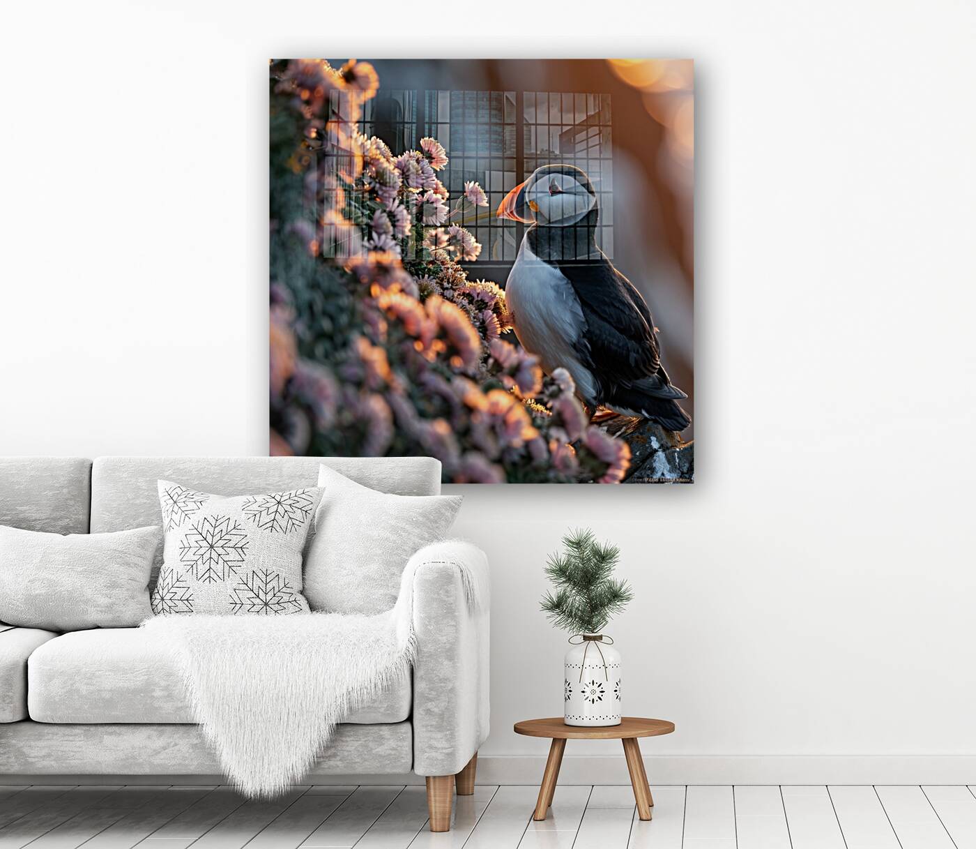 Sleek Puffin Reproduction