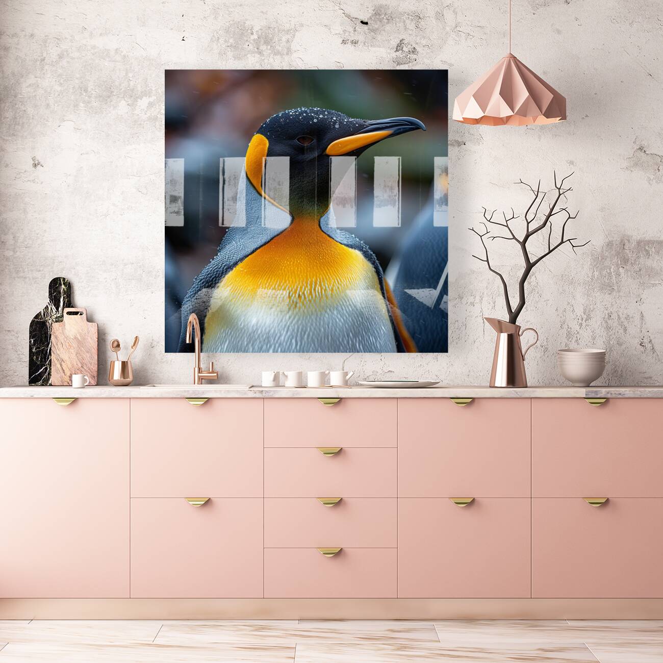 Playful Penguin Reproduction