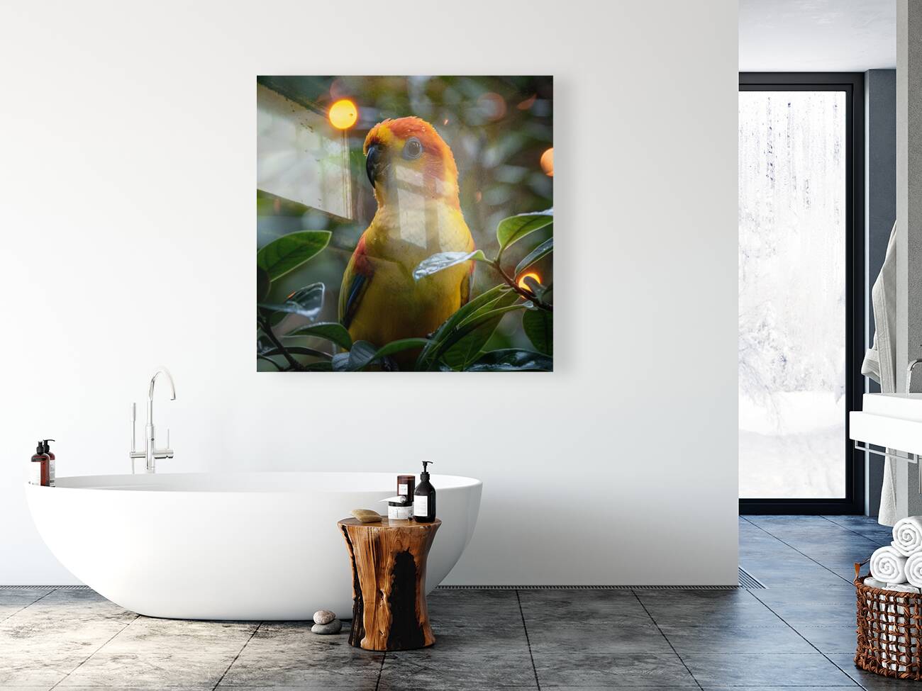 Adorable Parrot Reproduction