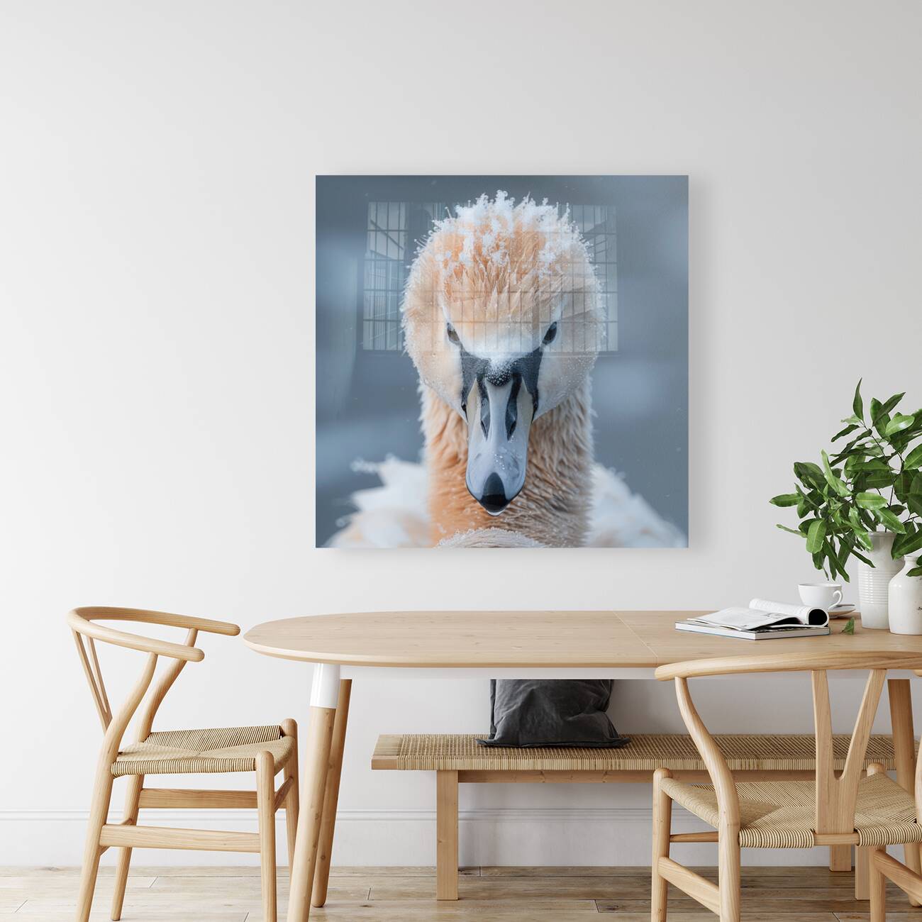 Tranquil Swan Reproduction