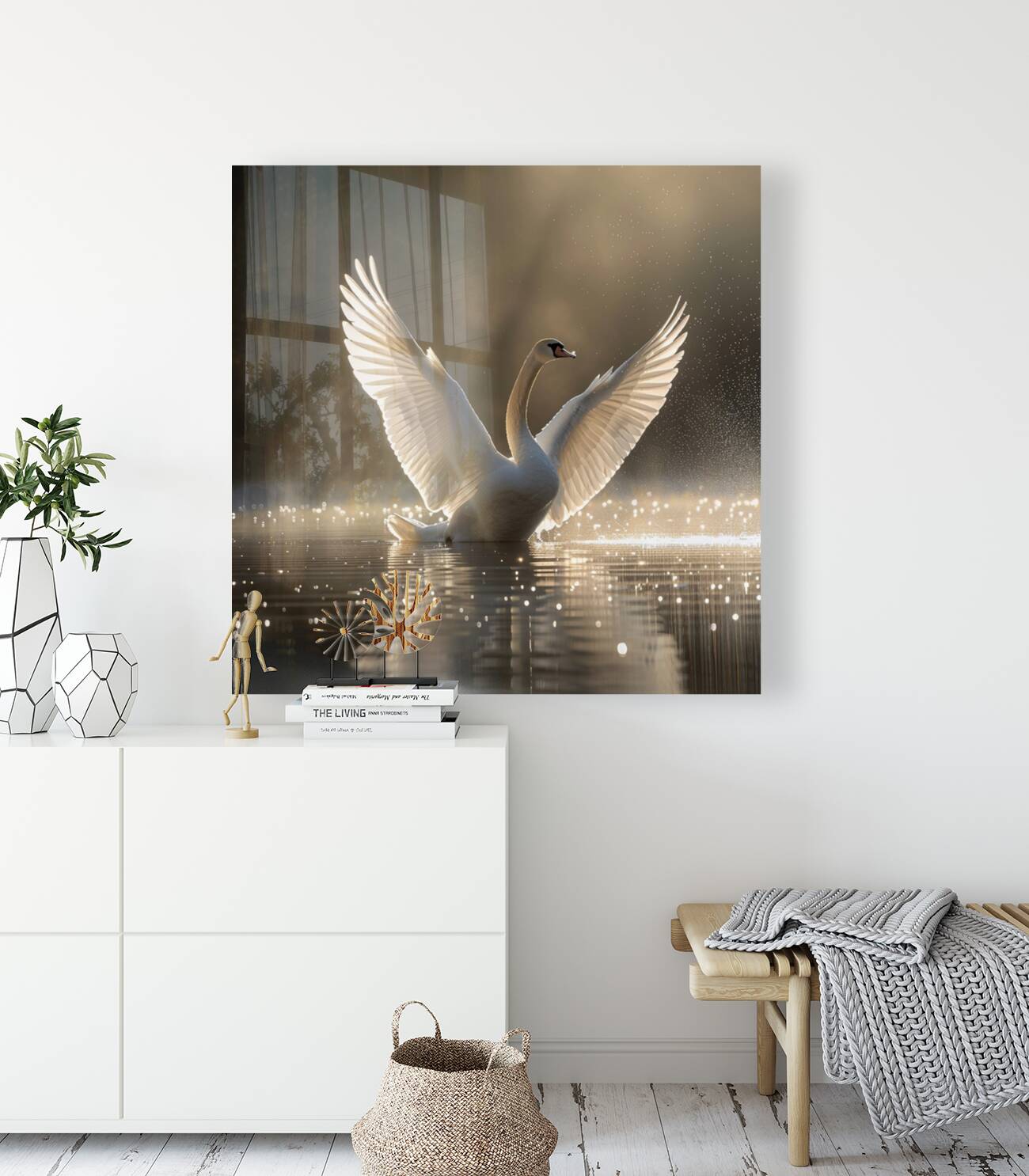 Radiant Swan Reproduction