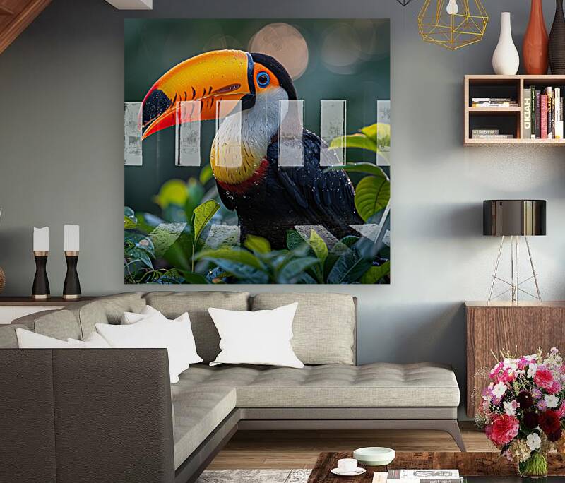Breathtaking Toucan Reproduction