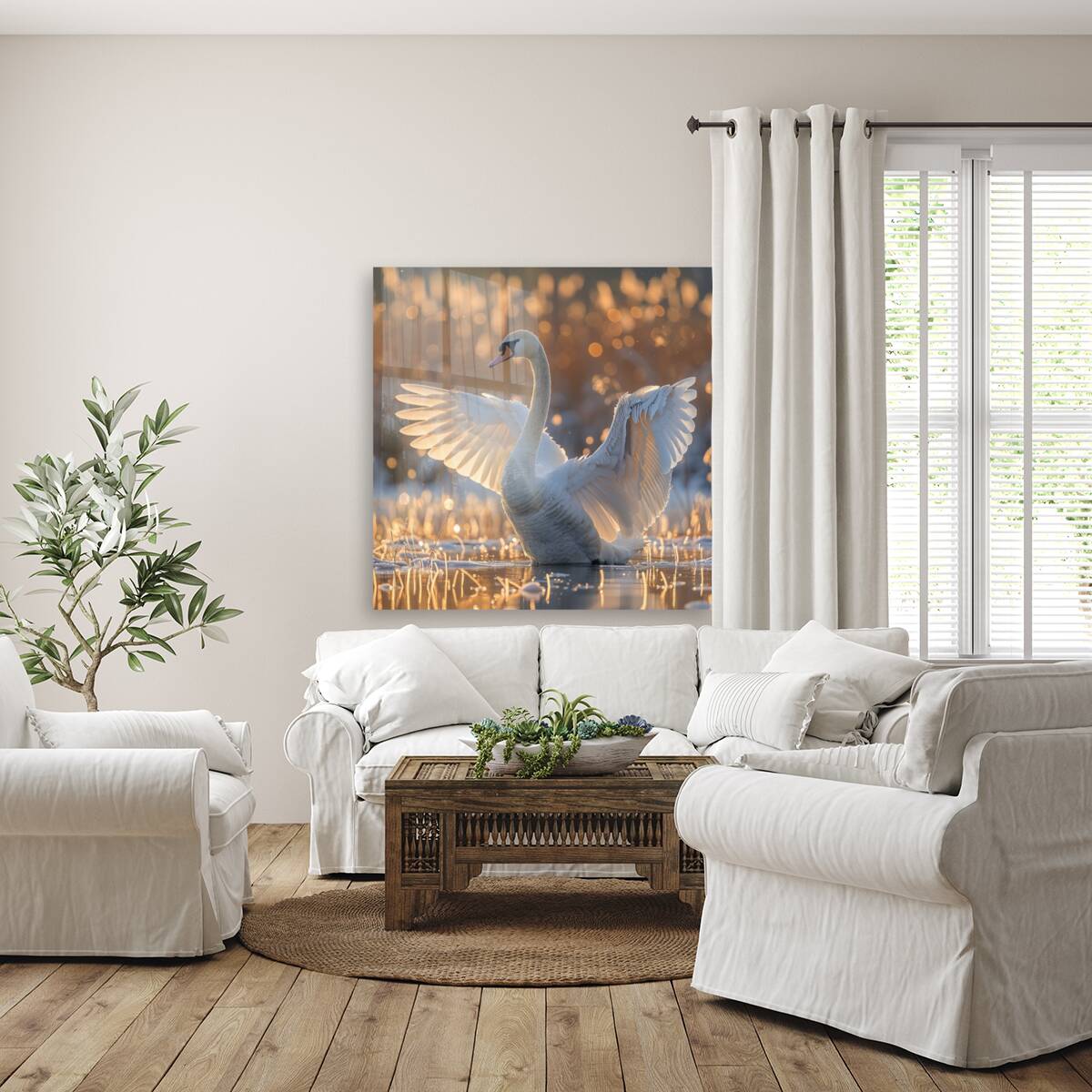 Swan Serenity Reproduction