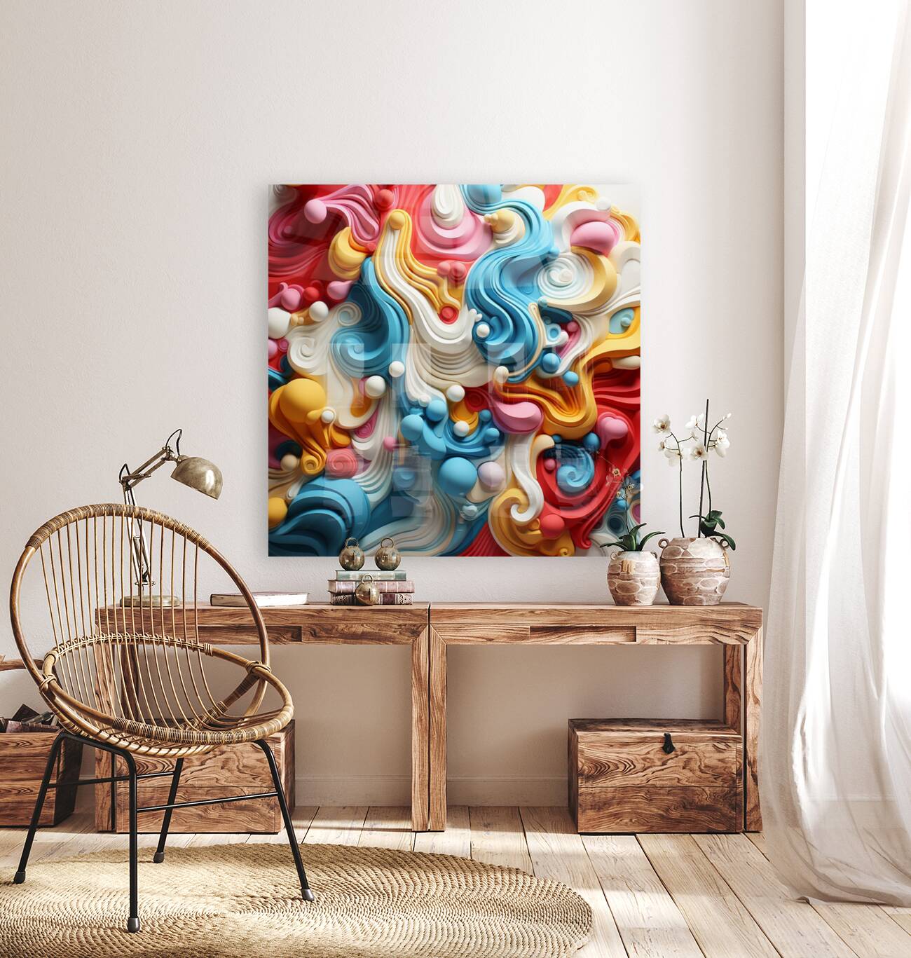 Abstract Symphony Reproduction