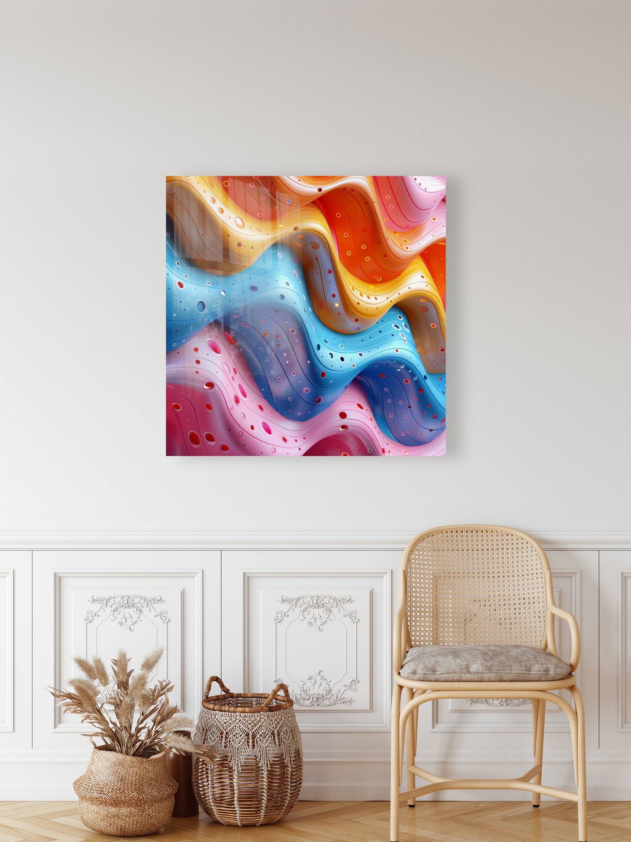 Radiant Abstract Reproduction