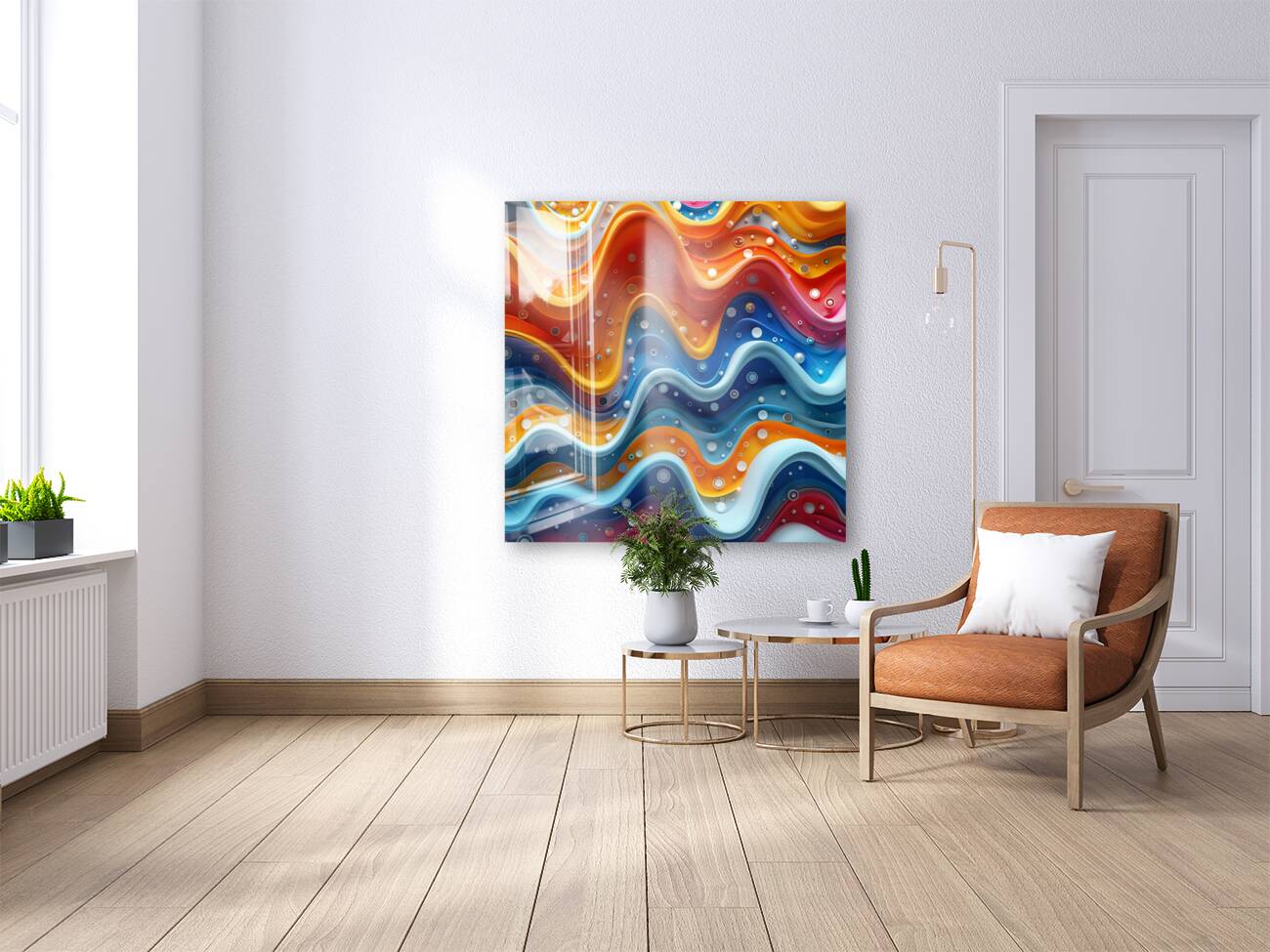 Serene Abstract Reproduction