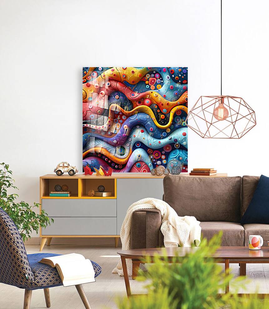 Whimsical Abstract Reproduction