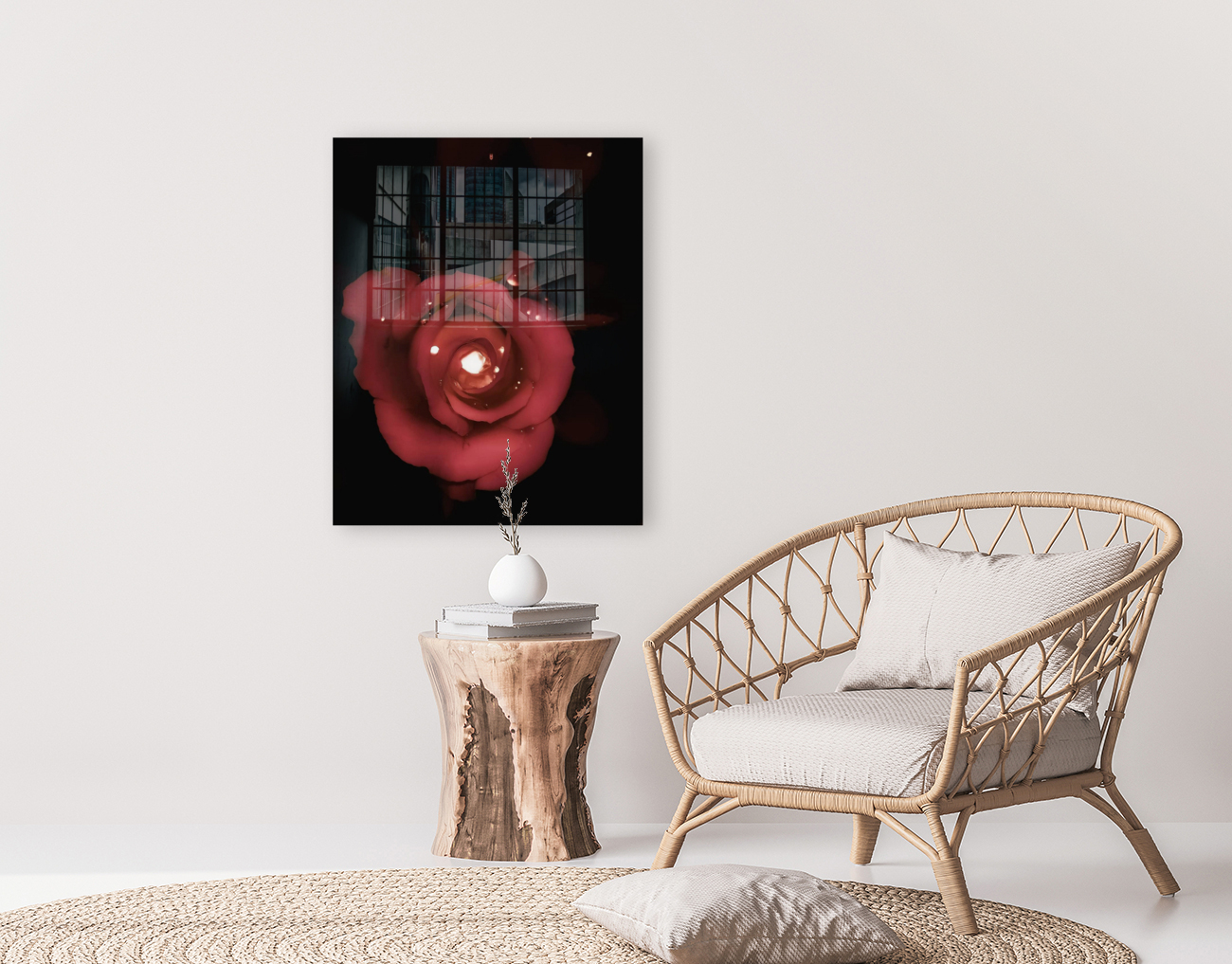 Lighting Rose Reproduction