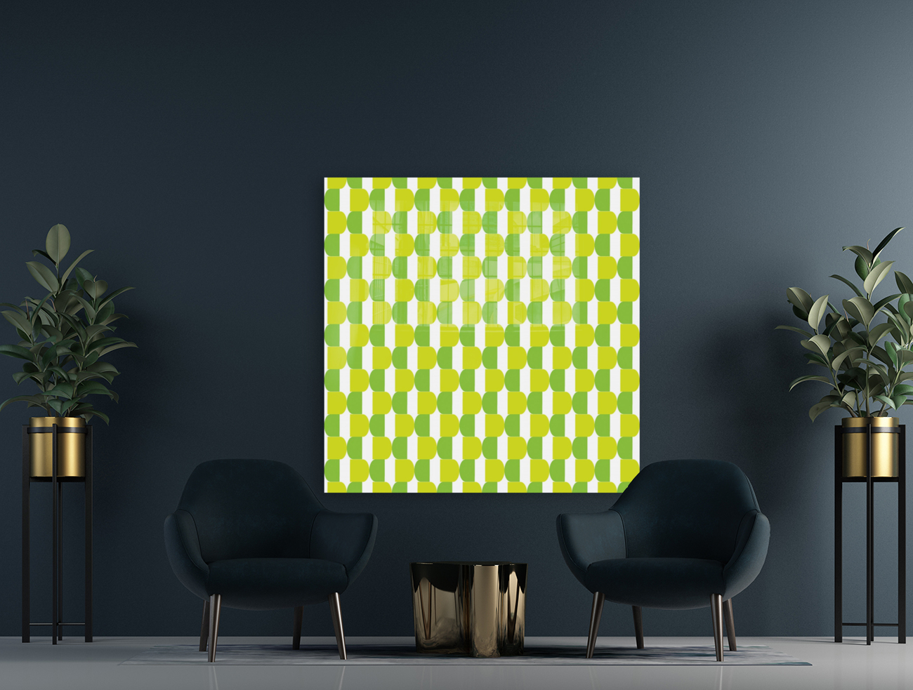 Green Seamless Pattern Reproduction