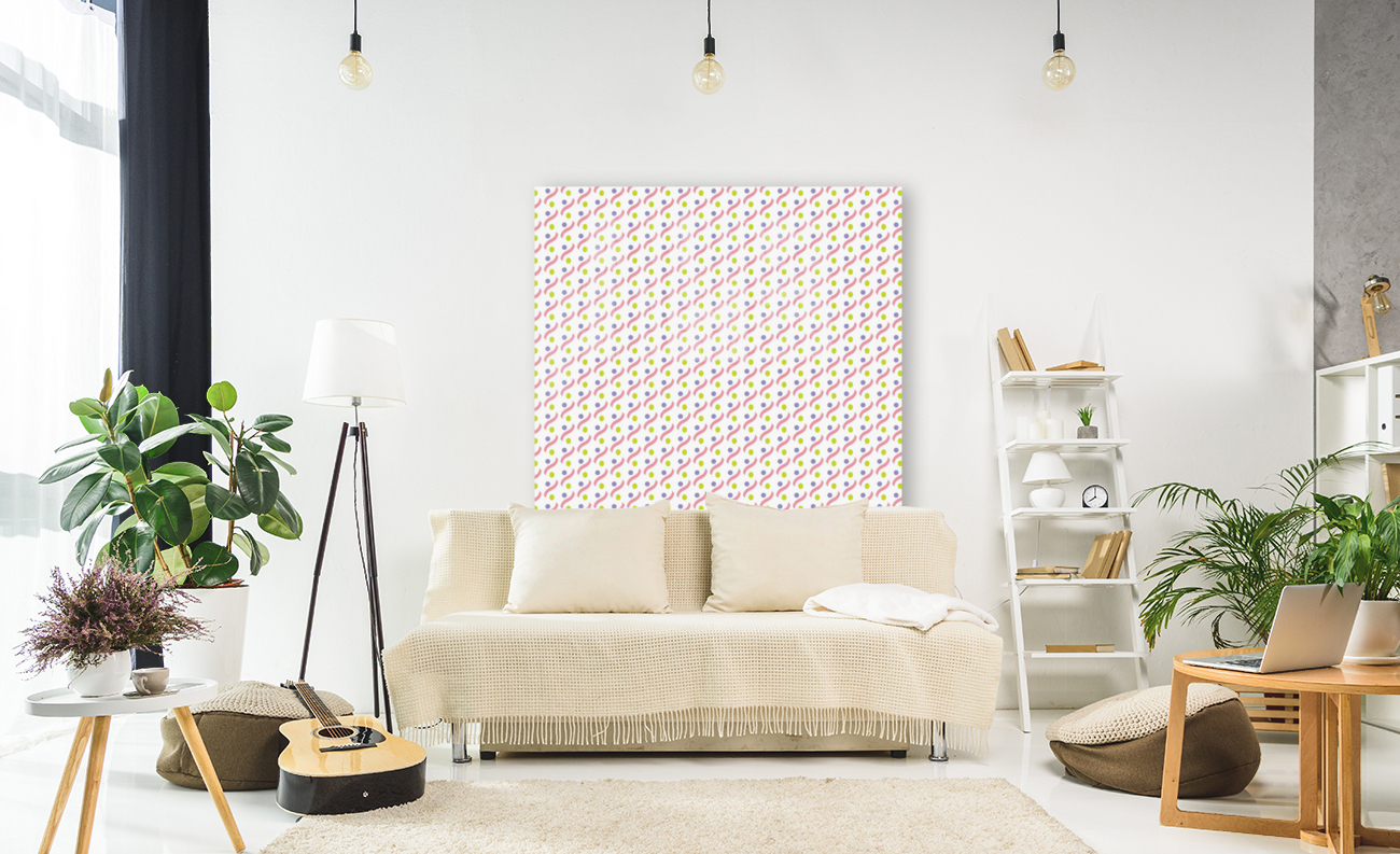 Confetti Art Reproduction