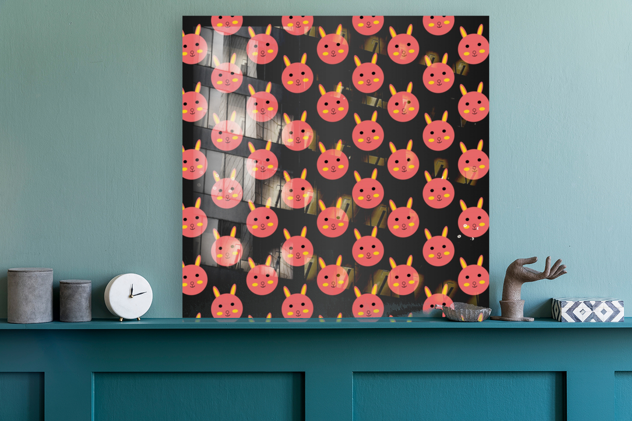 CUTE KITTY PATTERN Reproduction