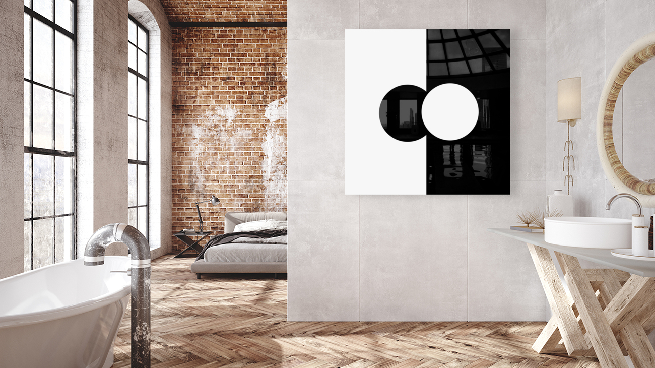 Plain Monochrome Dots Reproduction