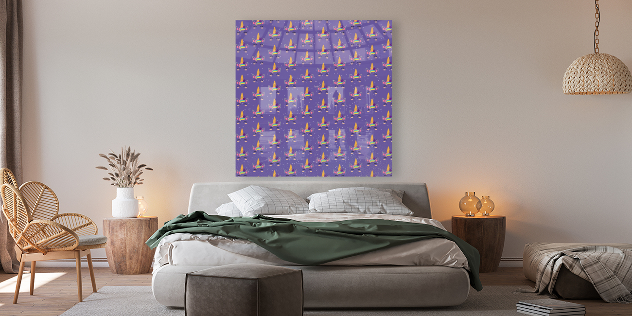 Purple Unicorn Reproduction