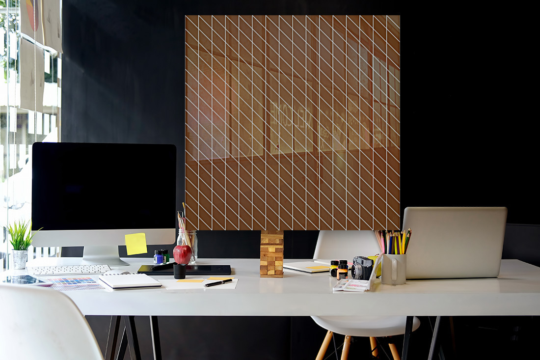 Brown Checkers Pattern Reproduction