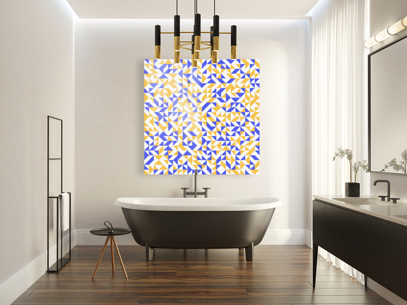 Art Deco Geometry Pattern  Reproduction
