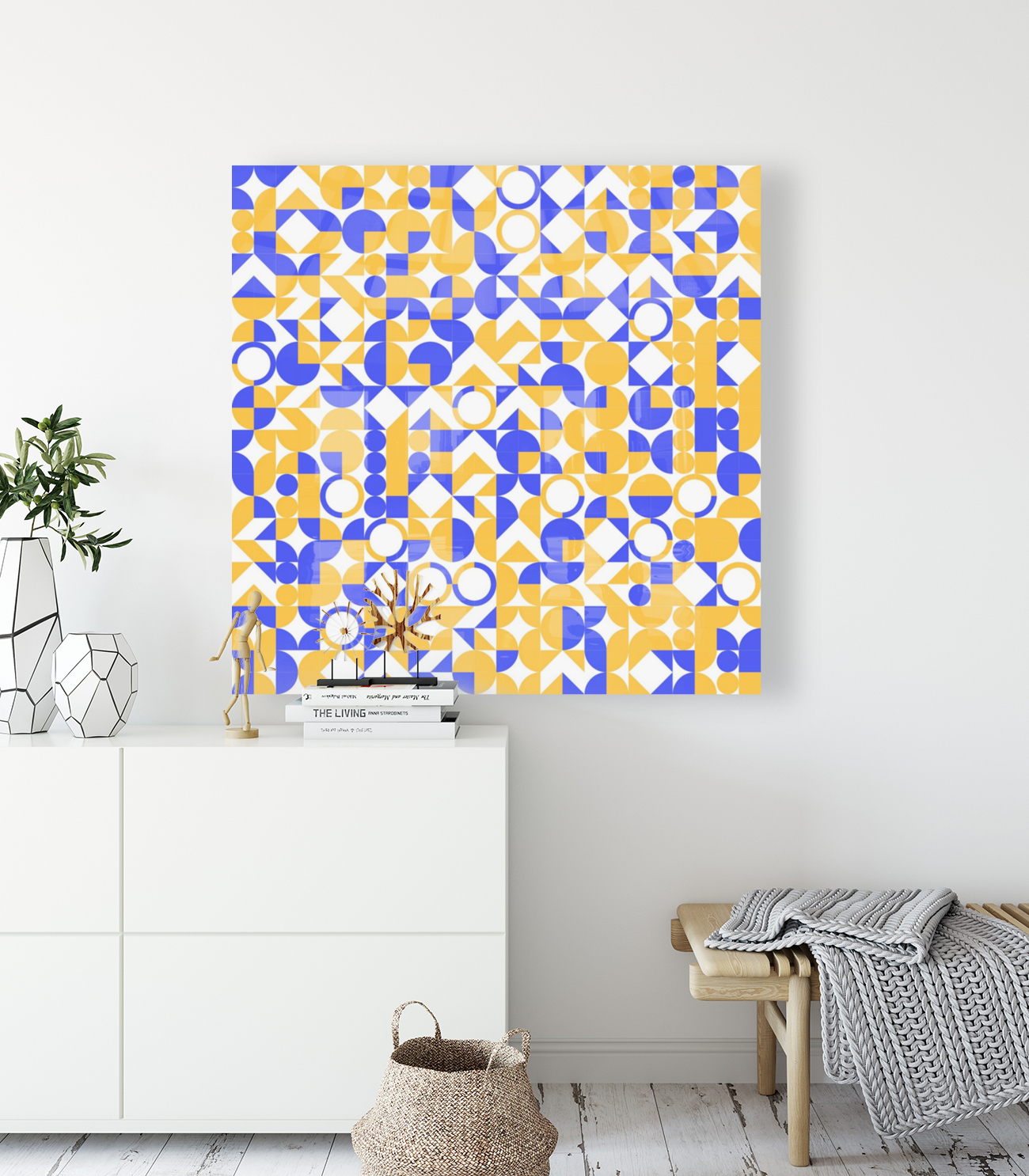 Geometric Art Reproduction