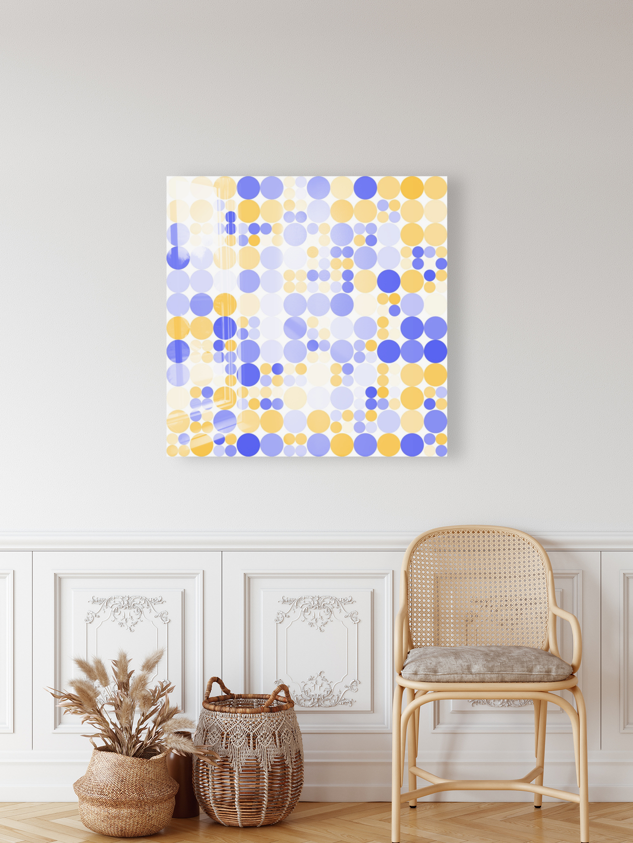 Small Dots Art Reproduction
