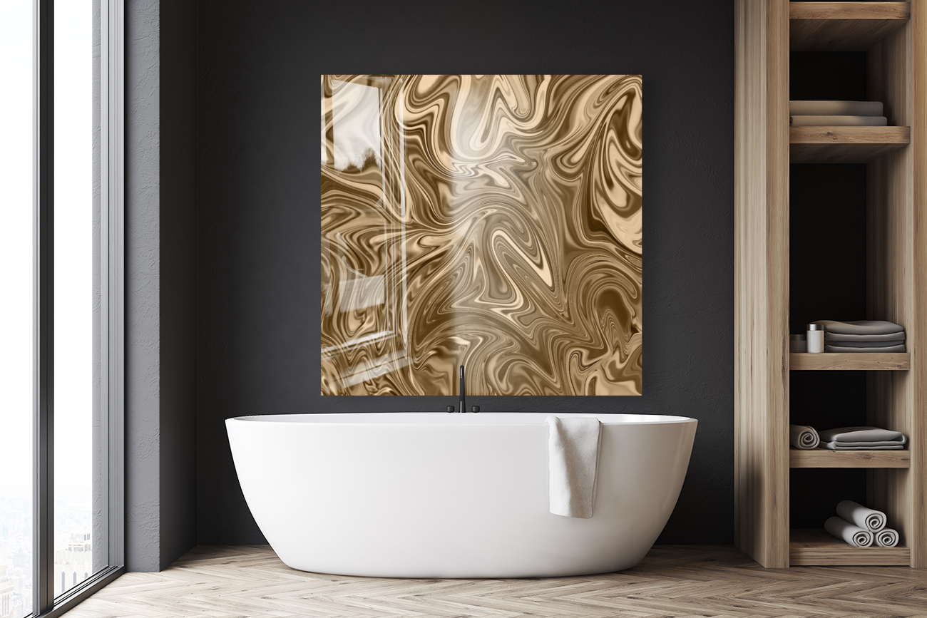 Tan Liquid Marble Reproduction