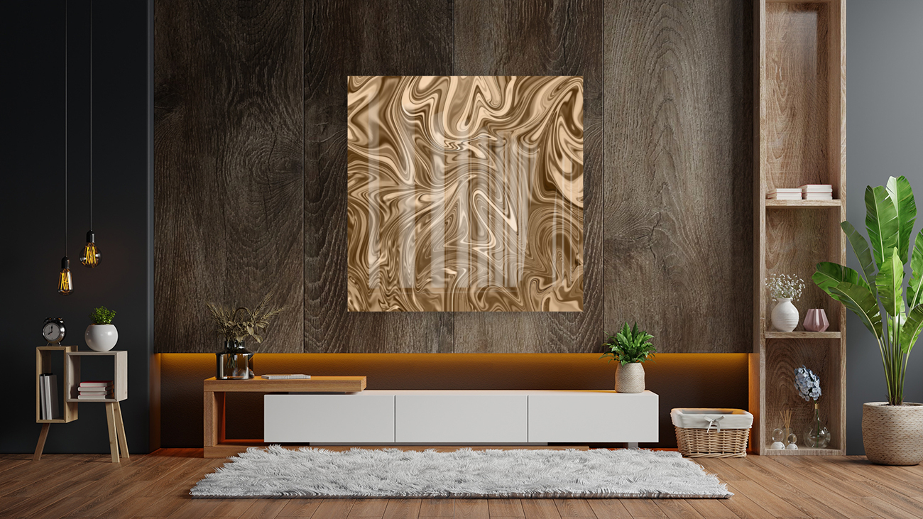 Sandal Liquid Marble Reproduction