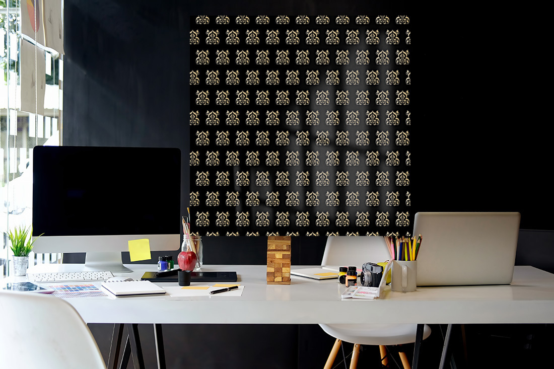 Ornamental Background Reproduction