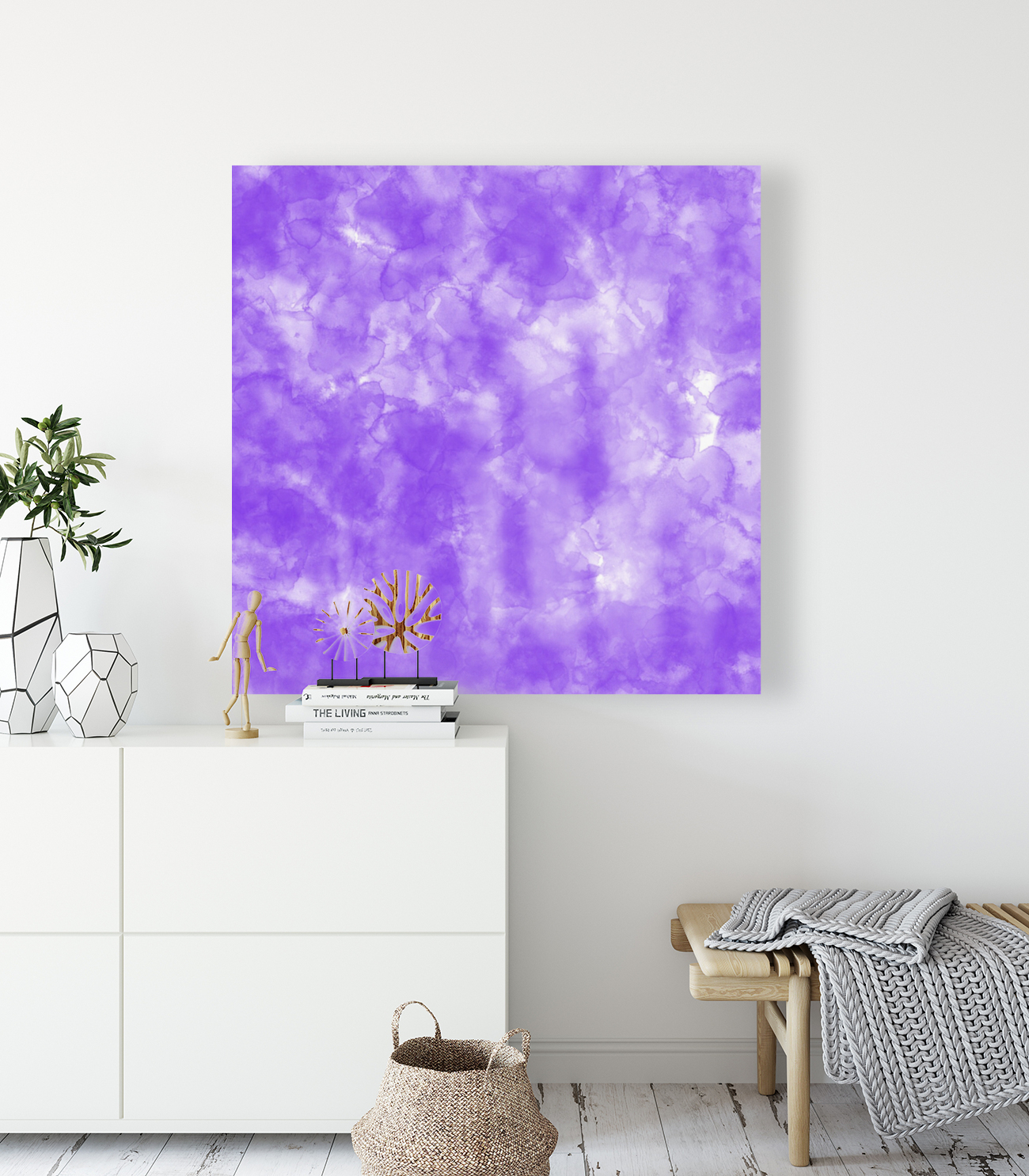 Blue Violet Reproduction