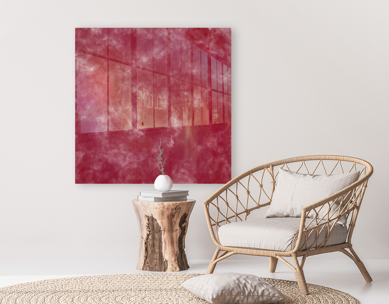 Burgundy Reproduction