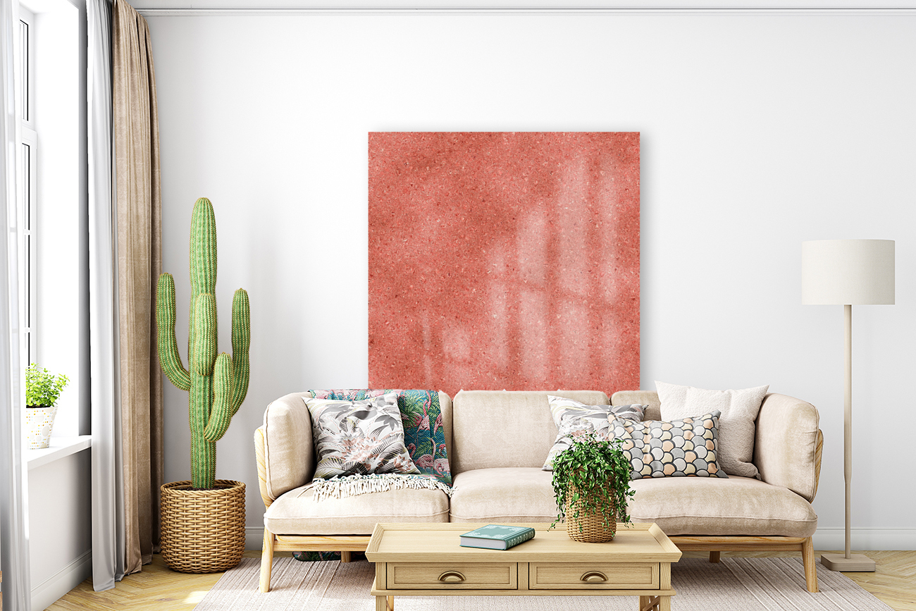 Peach Glitter Reproduction