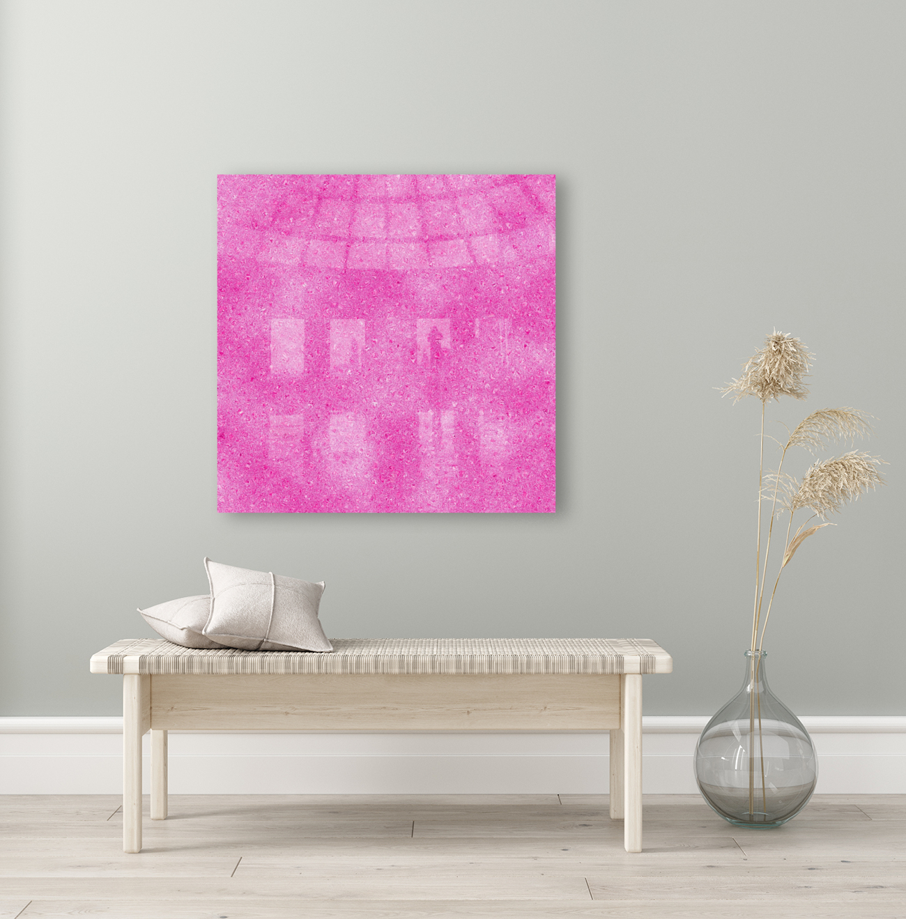 Magenta Glitter Reproduction