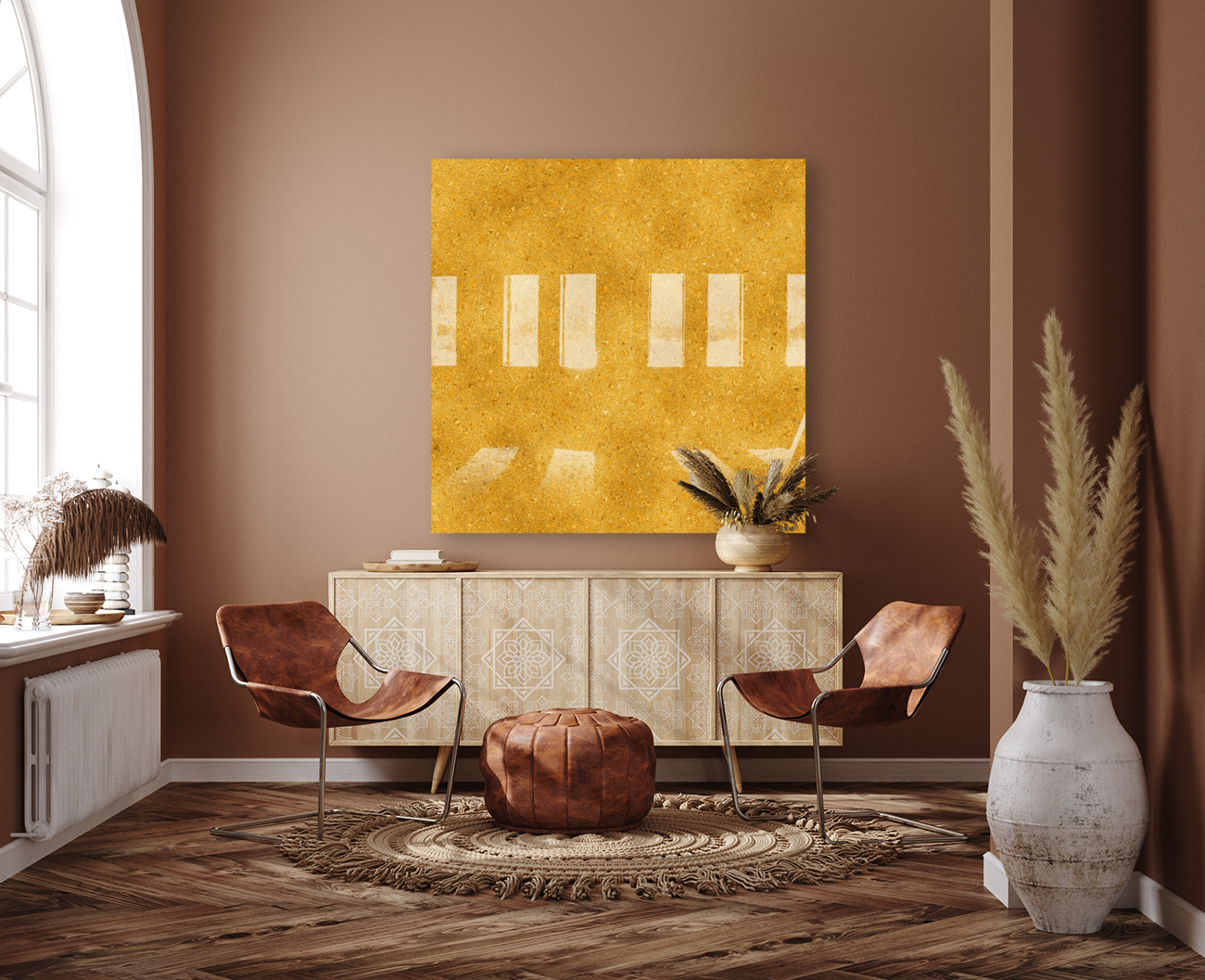 Orange Glitter Reproduction