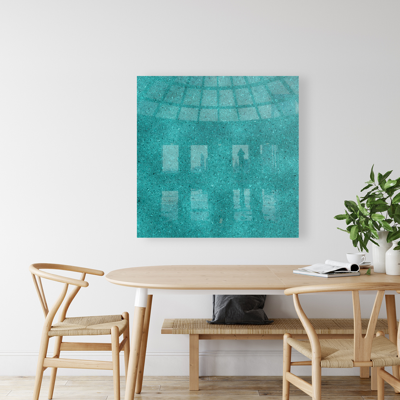 Cyan Glitter Reproduction