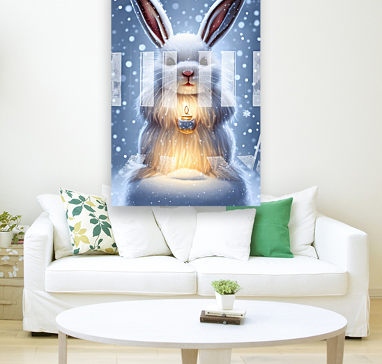 White Snow Rabbit Reproduction