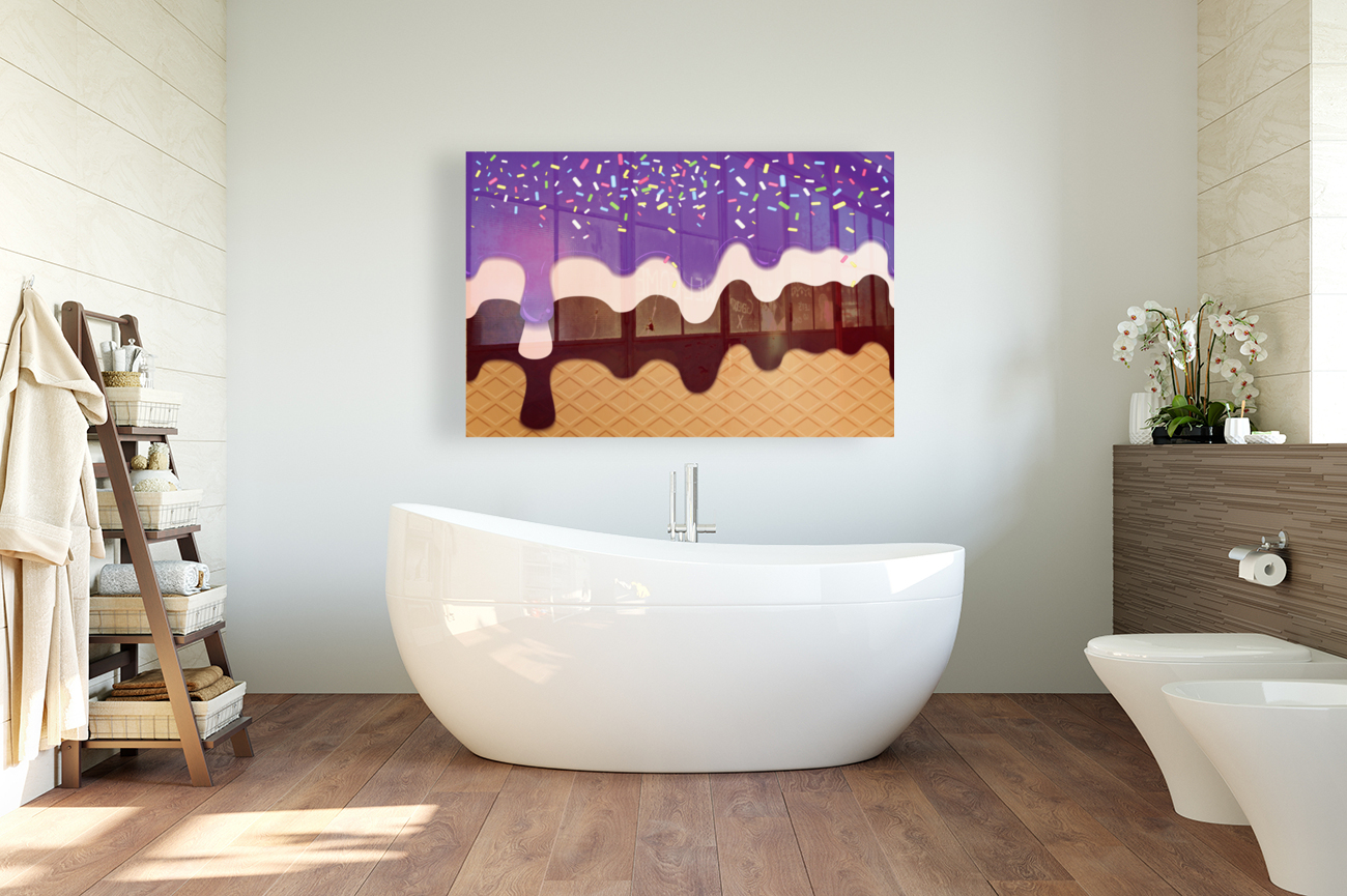 Grape Waffle Drips Reproduction