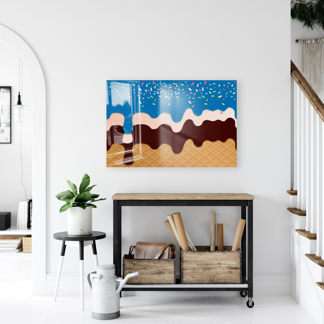 Blueberry Waffle Drips Reproduction