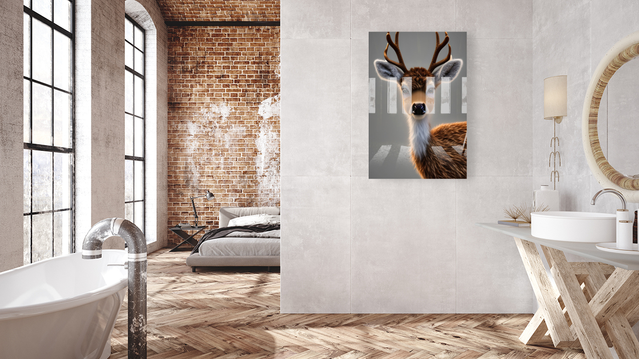 Cute Deer Reproduction
