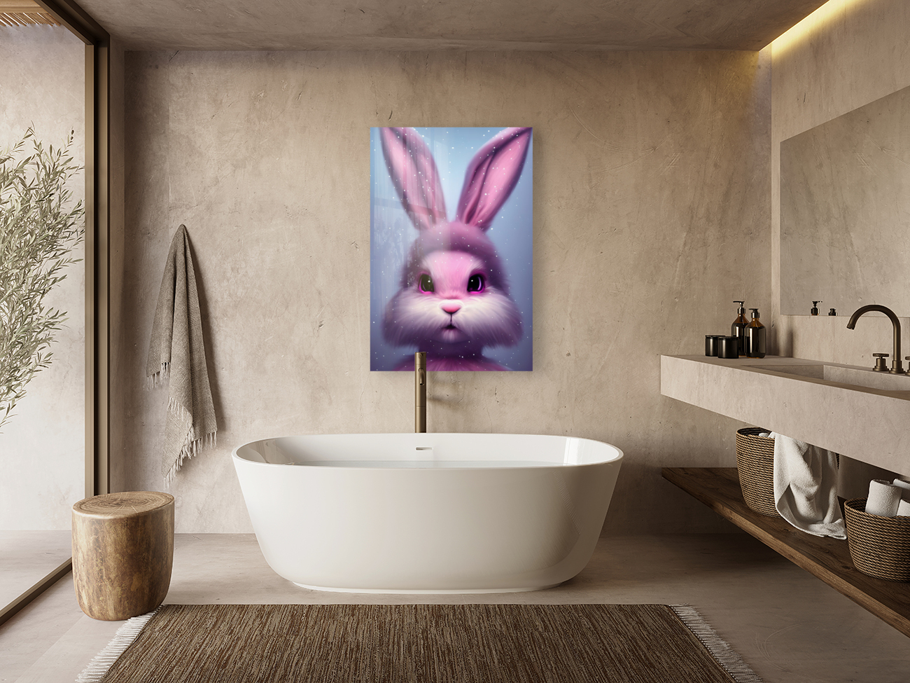Cute Rabbit Reproduction