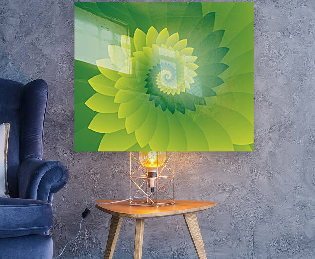 Shiny Greeny Art Reproduction