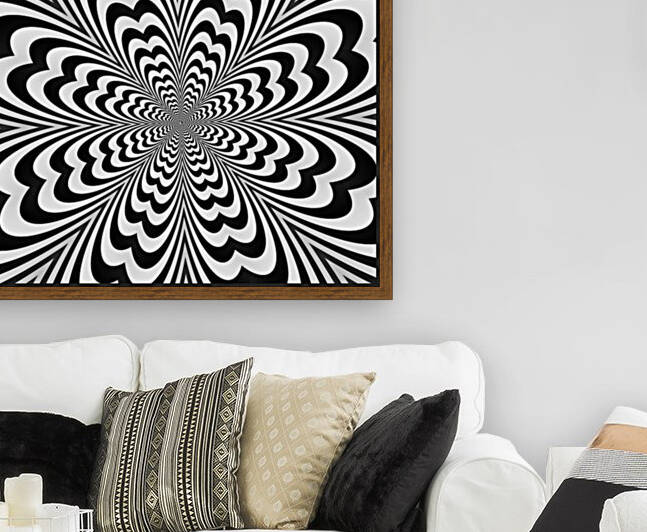 Optical Illusion Art Reproduction