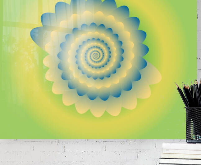 3D Flower Artwork Reproduction