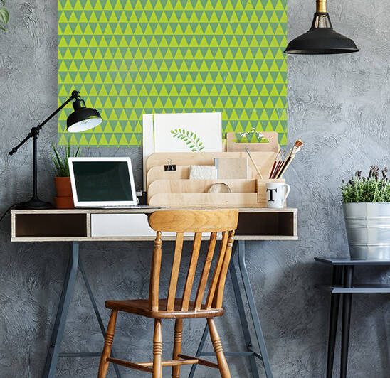 Triangle Shape Seamless Pattern Artwork  Reproduction