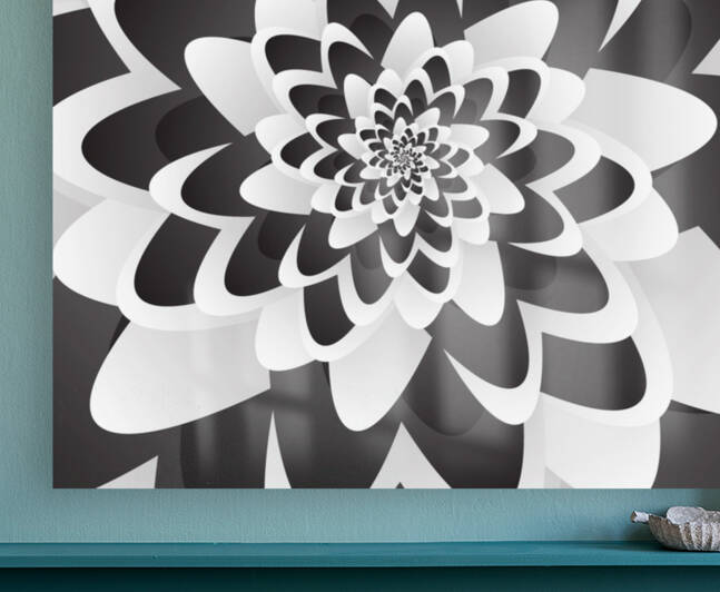 Monochrome Art Reproduction