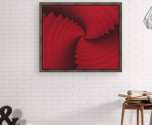 Trendy Reddish Art by rizu_designs